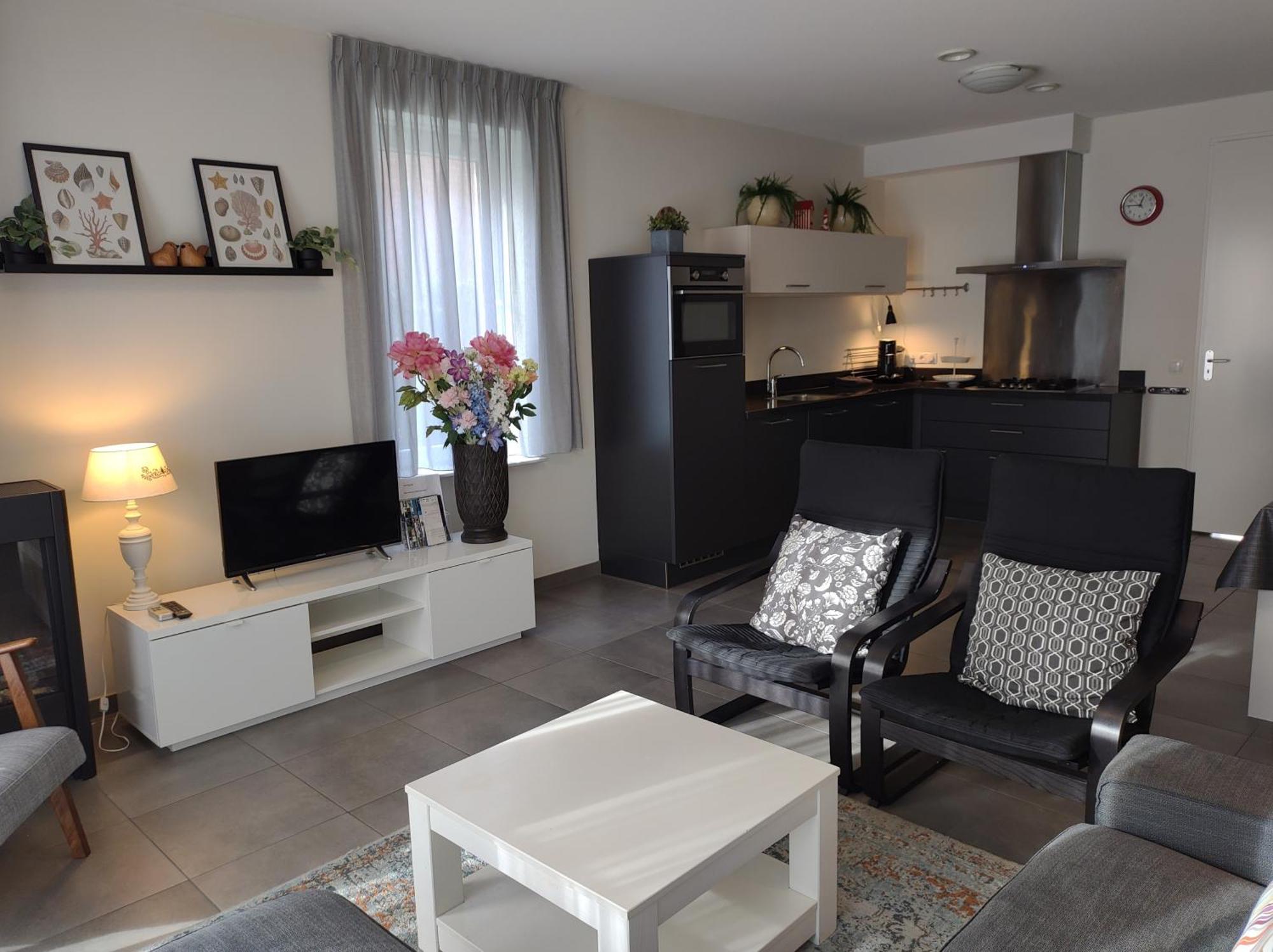 'Appartement Randduin' Bed By The Sea Dishoek Eksteriør billede